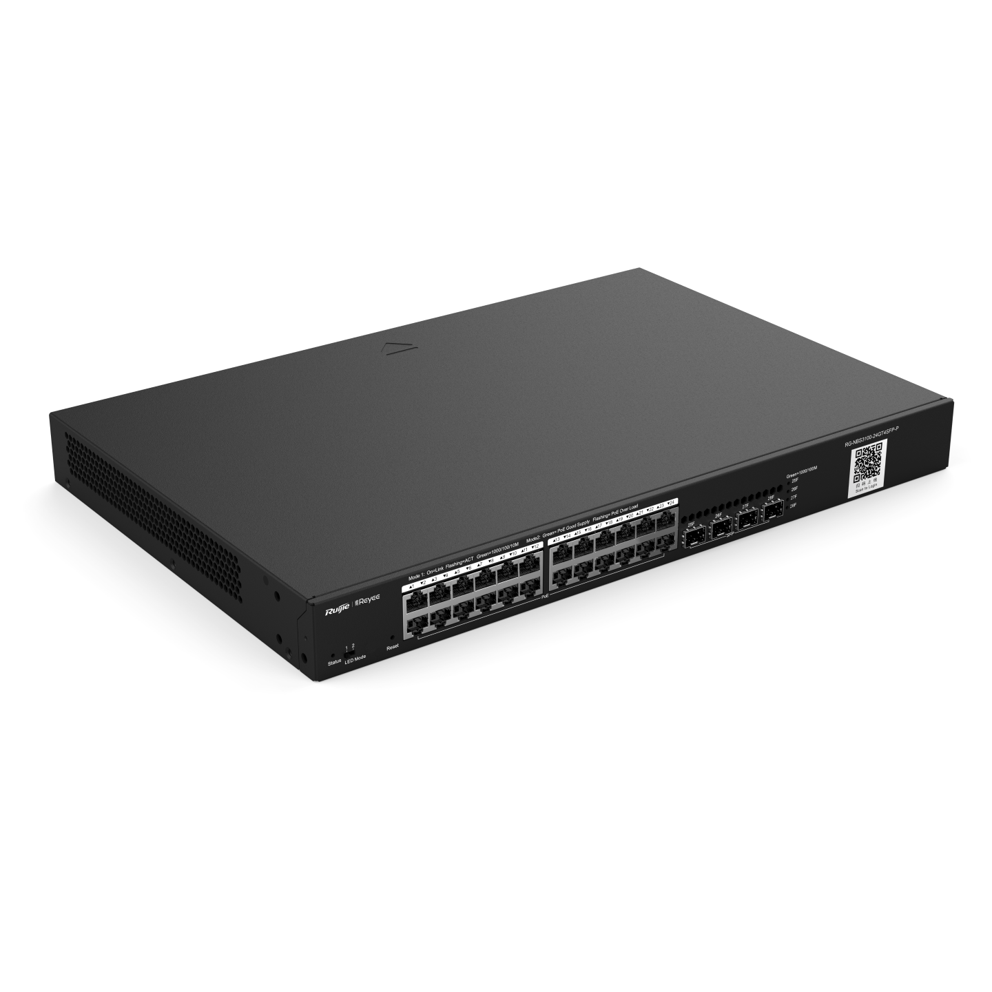 24-Port Managed PoE Switch